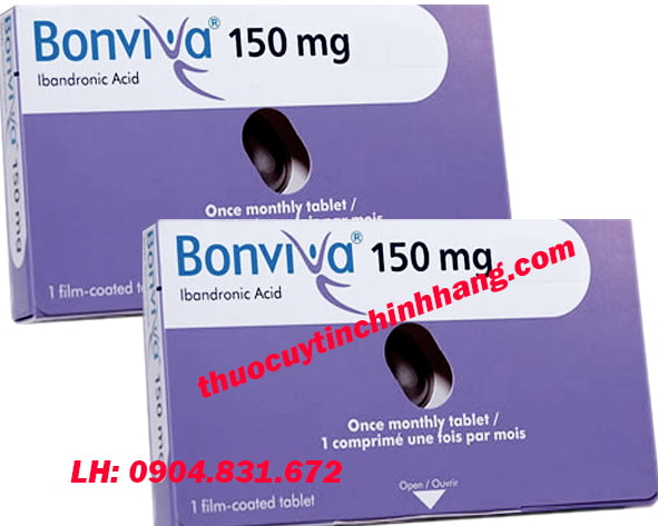 Thuốc Bonviva 150mg giá bao nhiêu