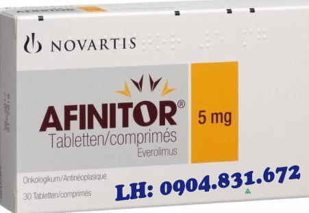 Giá thuốc Afinitor