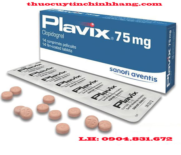 Thuốc Plavix 75mg giá bao nhiêu