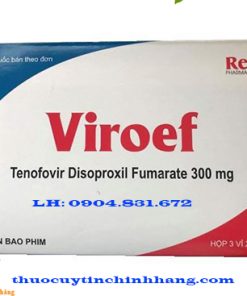 Thuốc Viroef 300mg giá bao nhiêu