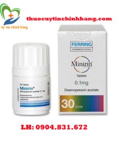 Thuốc Minirin Desmopressin 0.1mg giá bao nhiêu