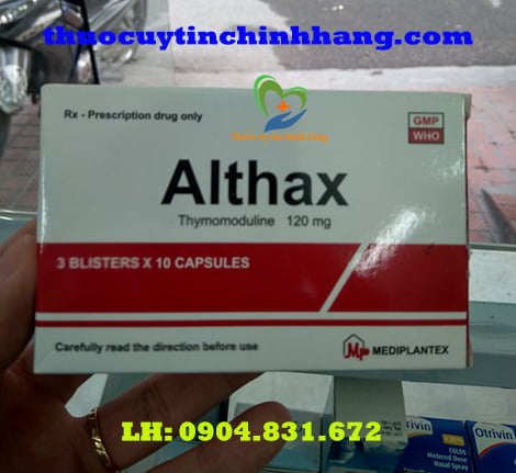 Thuốc Althax 120mg giá bao nhiêu