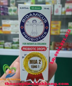 Bioamicus probiotic drops giá bao nhiêu