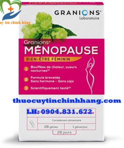 Thuốc Granions Menopause giá bao nhiêu