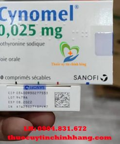 Thuốc Cynomel 0.025mg giá bao nhiêu