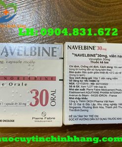 Thuốc Navelbine 20mg/30mg giá bao nhiêu