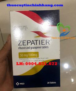 Thuốc Zepatier giá bao nhiêu