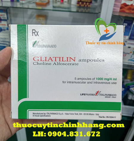 Thuốc Gliatilin 1g/4ml giá bao nhiêu