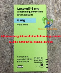 Thuốc Lexomil giá bao nhiêu