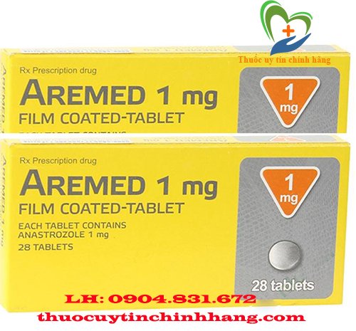 Thuốc Aremed 1mg giá bao nhiêu