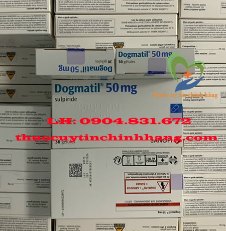 Thuốc Dogmatil 50mg giá bao nhiêu