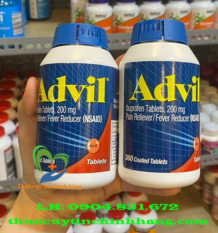 Thuốc Advil giá bao nhiêu