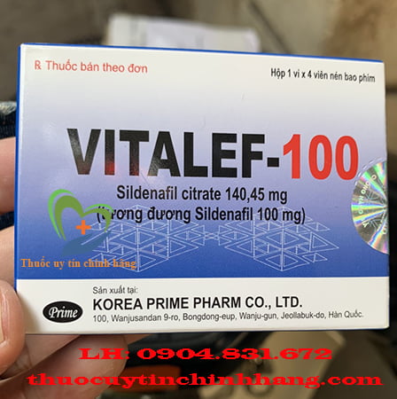 Thuốc Vitalef 100 giá bao nhiêu