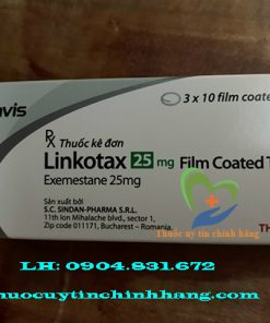 Thuốc Linkotax 25mg giá bao nhiêu