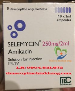 Thuốc Selemycin 250mg/2ml giá bao nhiêu