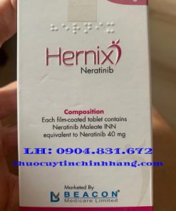 Thuốc Hernix 40mg giá bao nhiêu
