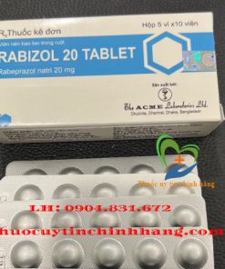Thuốc Rabizol 20 Tablet giá bao nhiêu