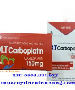 Thuốc A.T Carboplatin 150mg giá bao nhiêu