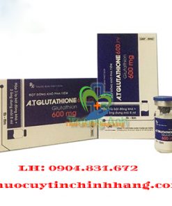 Thuốc A.T glutathione 600 inj giá bao nhiêu