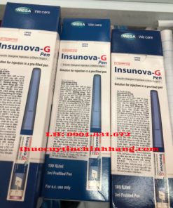 Insunova G pen 100IU/ml giá bao nhiêu