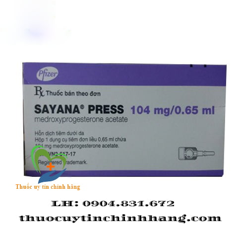 Thuốc Sayana Press giá bao nhiêu