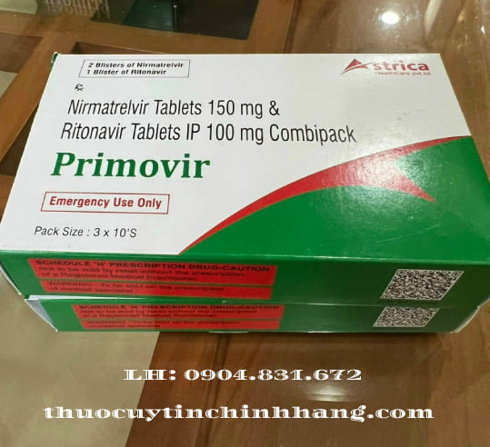 Thuốc Primovir giá bao nhiêu