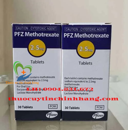 Thuốc PFZ Methotrexate giá bao nhiêu