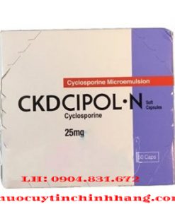 Thuốc CKDcipol-N 25mg giá bao nhiêu
