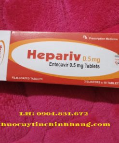 Thuốc Hepariv 0.5mg giá bao nhiêu