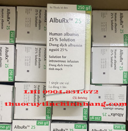 Thuốc AlbuRx 25 giá bao nhiêu