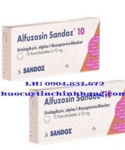 Thuốc Alfuzosin Sandoz 10mg giá bao nhiêu?