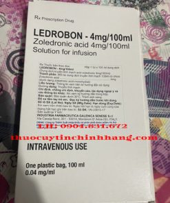 Thuốc Ledrobon 4mg/100ml giá bao nhiêu