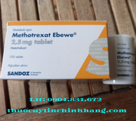 Thuốc Methotrexat Ebewe 2.5mg giá bao nhiêu