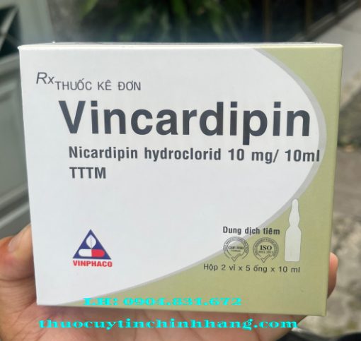 Thuốc Vincardipin giá bao nhiêu