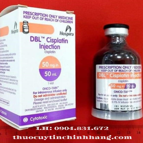Thuốc DBL Cisplatin Injection 50mg/50ml giá bao nhiêu