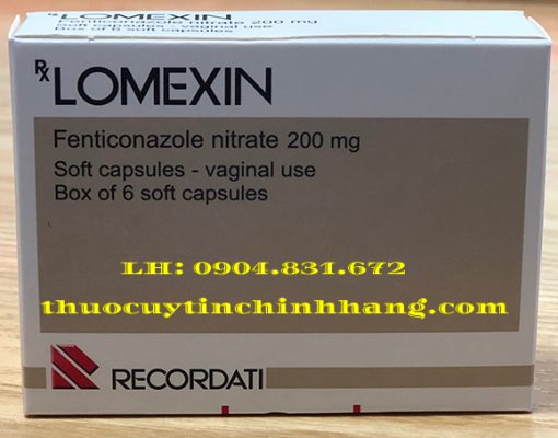 Thuốc Lomexin 200mg giá bao nhiêu