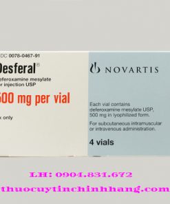 Thuốc Desferal 500mg giá bao nhiêu