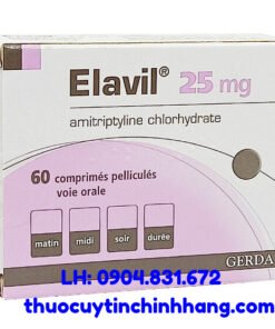 Thuốc Elavil 25mg giá bao nhiêu