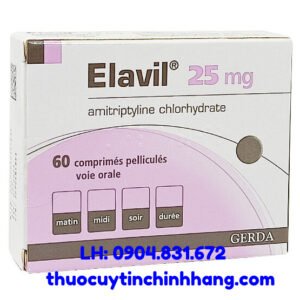Thuốc Elavil 25mg giá bao nhiêu