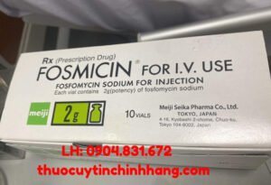 Thuốc Fosmicin 1g/2g giá bao nhiêu
