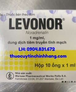 Thuốc Levonor 1mg/ml giá bao nhiêu