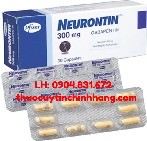 Thuốc Neurontin 300mg giá bao nhiêu