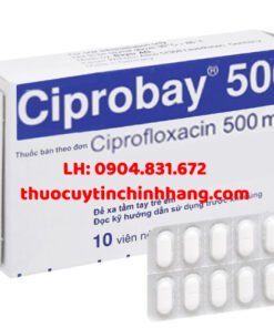 Thuốc Ciprobay 500 giá bao nhiêu