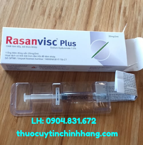 Thuốc Rasanvisc Plus giá bao nhiêu