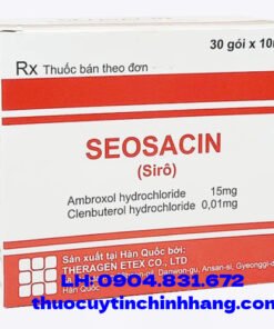 Thuốc Seosacin 10ml giá bao nhiêu?