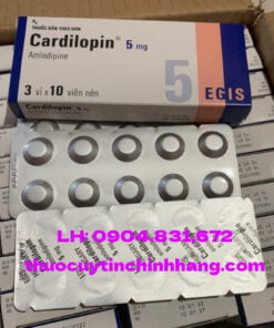 Thuốc Cardilopin 5mg giá bao nhiêu