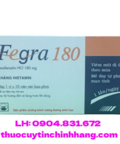 Thuốc Fegra 180 giá bao nhiêu