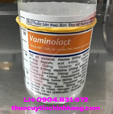 Thuốc Vaminolact 6.5 100ml giá bao nhiêu