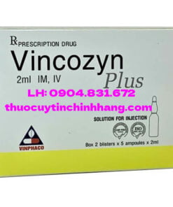 Thuốc Vincozyn 2ml Plus giá bao nhiêu