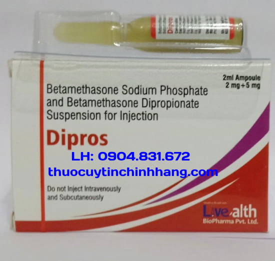 Thuốc Dipros 5+2 giá bao nhiêu